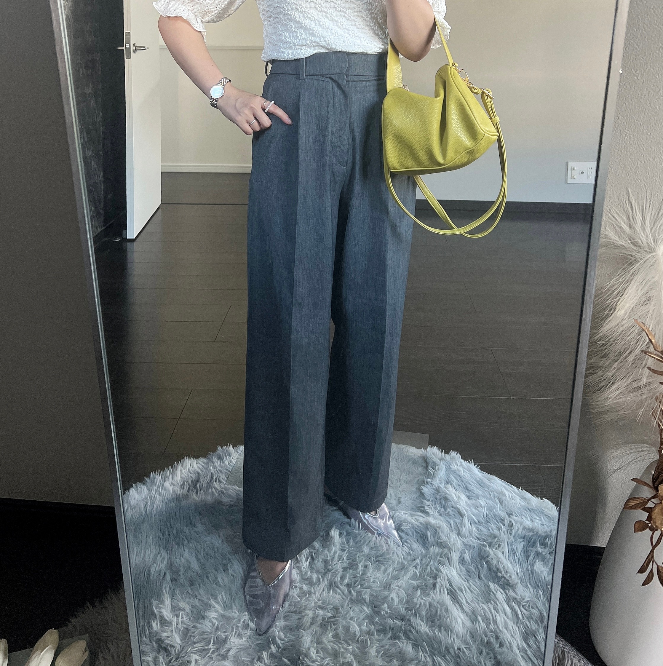 harapeco商店 ワイドパンツ ブラック Eve harapeco商店 ワイドパンツ ブラック Eve