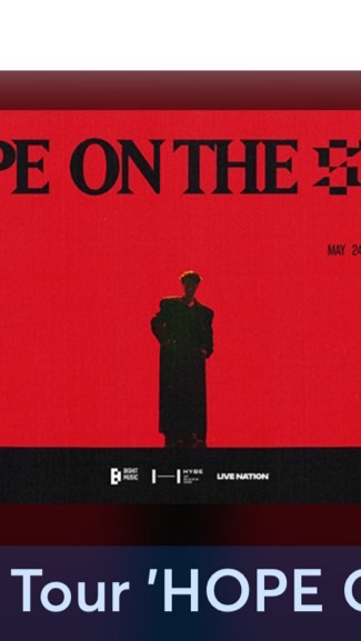 j-hope Tour ’HOPE ON THE STAGE’ in TAIPEI 5/24~25