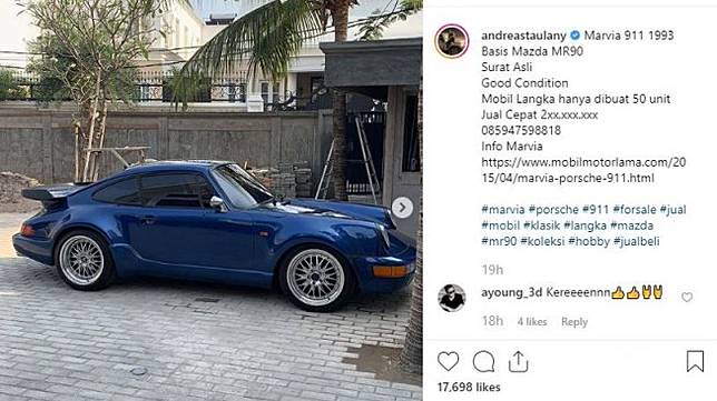 Andre Taulany Jual Koleksi Mobil Langkanya Segini Harganya Suara Com Line Today