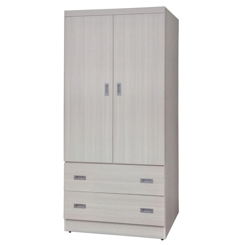 【CA190-368】浮雕雪松3×6尺衣櫥 寬80.6×深59.9×高178.2公分 $3,380 【商品規格】＊木芯板＊左附鏡＊緩衝鉸鏈＊抽牆六分木心板【是否需要組裝】＊需簡易組裝◎品築家具精心為您