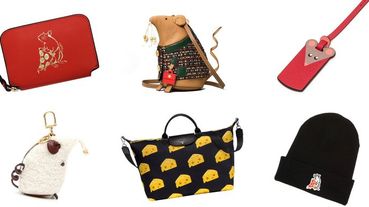 Gucci、Tory Burch等10個品牌「鼠年限定」商品一次看！超萌老鼠造型吊飾、喜氣紅色皮夾...等單品超應景