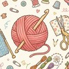 ​【オンライン編み会、手芸会、ハンドメイド会】雑談大歓迎＊通話作業（ライブトーク）＆写真投稿🧶​