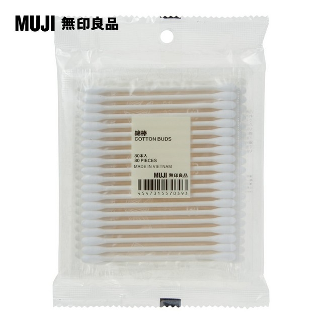 【MUJI 無印良品】棉棒/80支