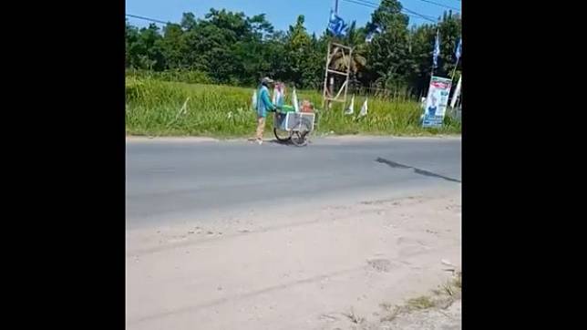 Penjual es doger