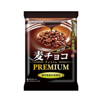 +東瀛go+ NIKKOH 日幸 小麥巧克力 30g PREMIUM 日本進口 夾心巧克力 堅果巧克力 日本零食
