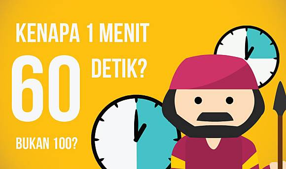 Kenapa 1 Menit Itu 60 Detik Ngga 100 Detik Kokbisa Id Line Today