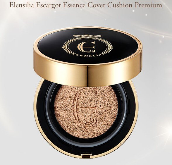 韓國 ELENSILIA蝸牛高保濕遮瑕氣墊粉餅