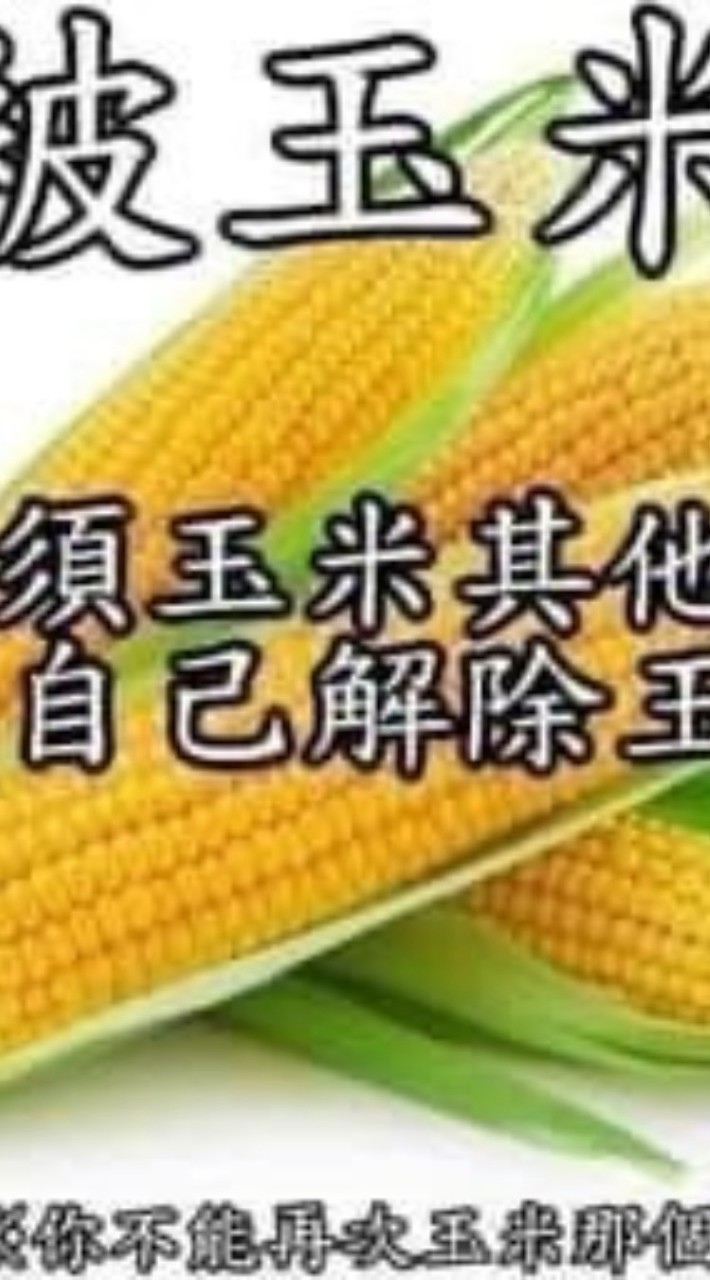 你被玉米了