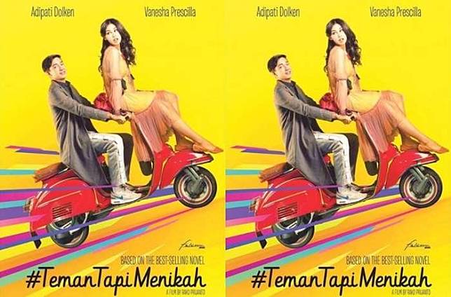 Vanesha Prescilla dan Adipati Dolken semakin mesra.