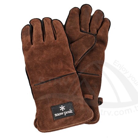 Snow Peak 耐熱皮手套 / UG-023BR