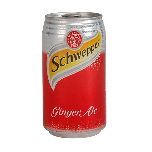 品名 : 舒味思薑味汽水 內容物成份 : 碳酸水、高果糖糖漿、檸檬酸、香料、檸檬酸鈉、苯甲酸鈉、焦糖 熱量 : 熱量：37 大卡 內容量 ( g/ml ) : 350ml 食品添加物名稱 : 無 產地