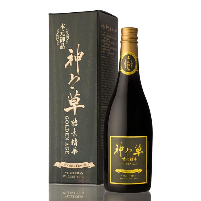 本元御品 神之草靈芝酵素精華750ml/瓶