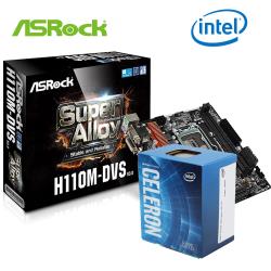 ◎Intel Celeron G3930雙核心處理器|◎華擎 H110M-DVS 主機板|◎商品名稱:IntelCeleronG3930中央處理器+華擎H110M-DVS主機板類型:主機板＋CPU品牌