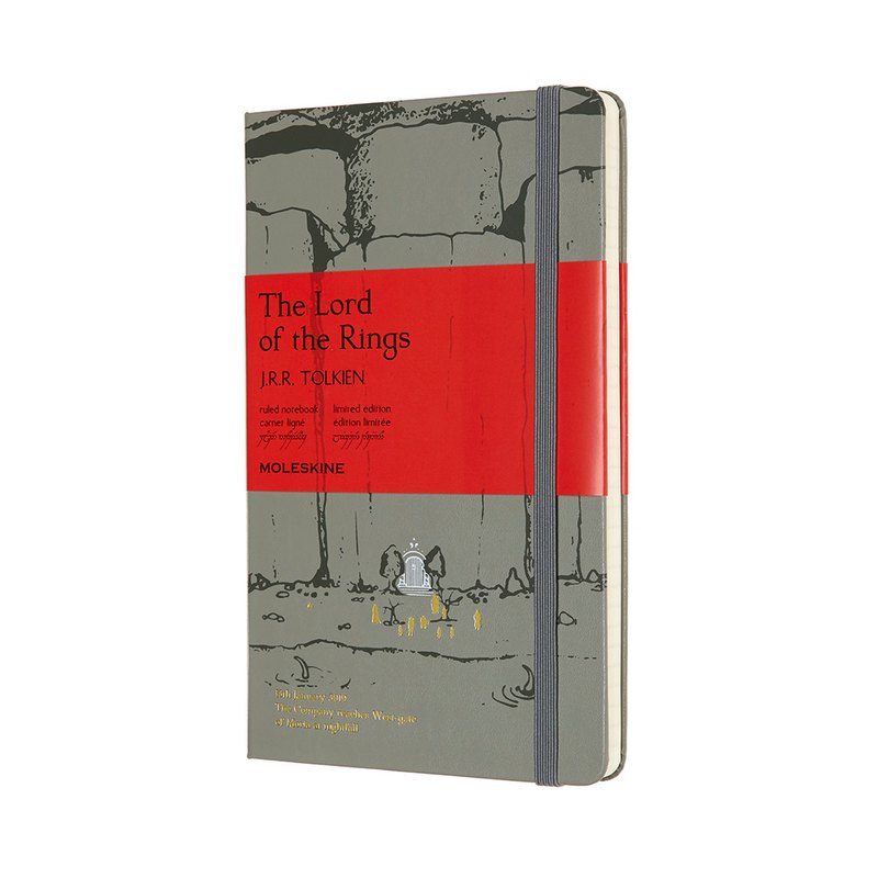 Moleskine 推出魔戒限量筆記本，向這一部經典奇幻冒險文學作品致敬。