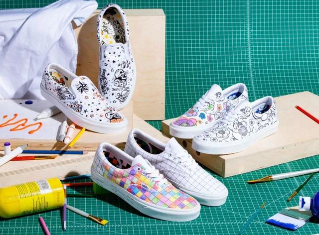 自己的鞋子自己畫！ Vans “U-Color”系列讓你自由填上喜歡的顏色