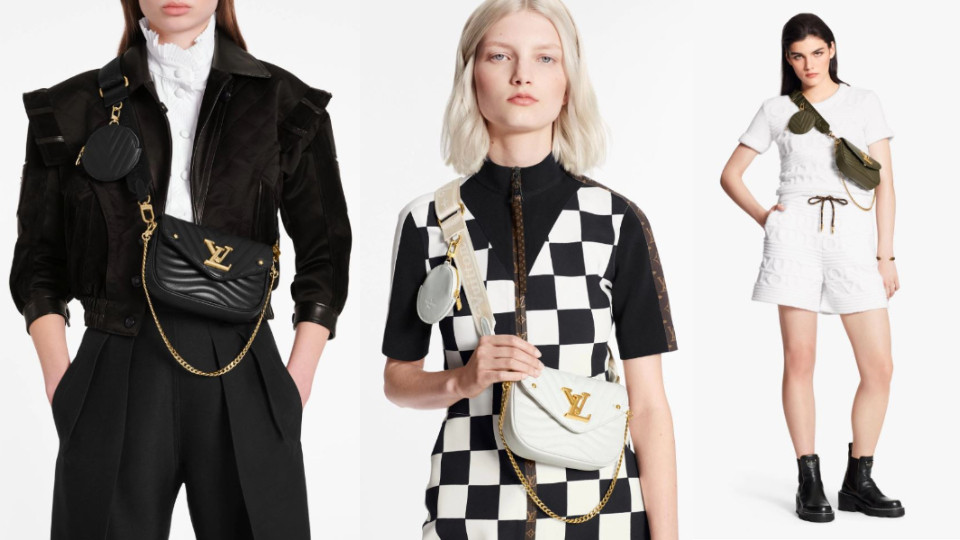 LOUIS VUITTON NEW WAVE MULTI-POCHETTE，NT$79,000