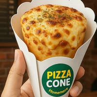 Pizzacone Homemade