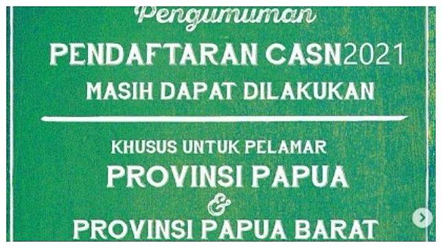 Ciprit Pendaftaran Pppk Guru 2021 Di Papua Dan Papua Barat Diperpanjang Cek Alur Pendaftarannya