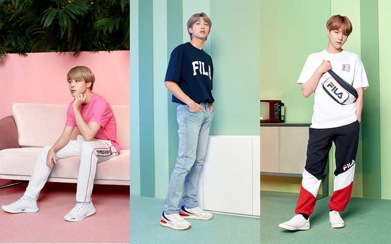 FILA台灣這次自韓國引進BTS COLORFUL SUMMER全系列商品，陸續登場！（圖／FILA）