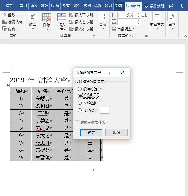 Word 教學如何快速將文字與表格互相轉換 俞果3c Line Today