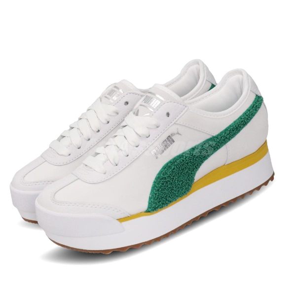 Puma 休閒慢跑鞋 Roma Amor Heritage Wns 米白 綠 女鞋 運動鞋 【PUMP306】 37094704