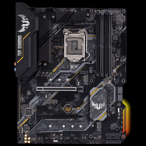 Intel® B460 (LGA 1200) ATX gaming motherboard with dual M.2, 8 power stages, HDMI, DisplayPort, SATA