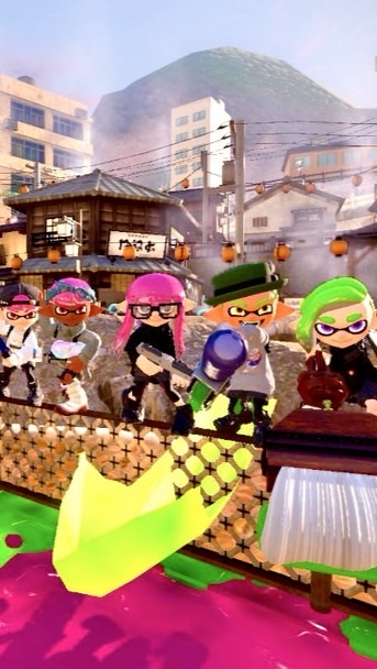 スプラ民一行　集合！