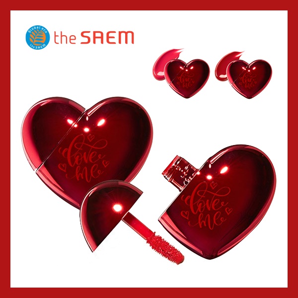 THE SAEM Love Me Coating Tint / 得鮮 水潤唇彩 / 韓國直郵