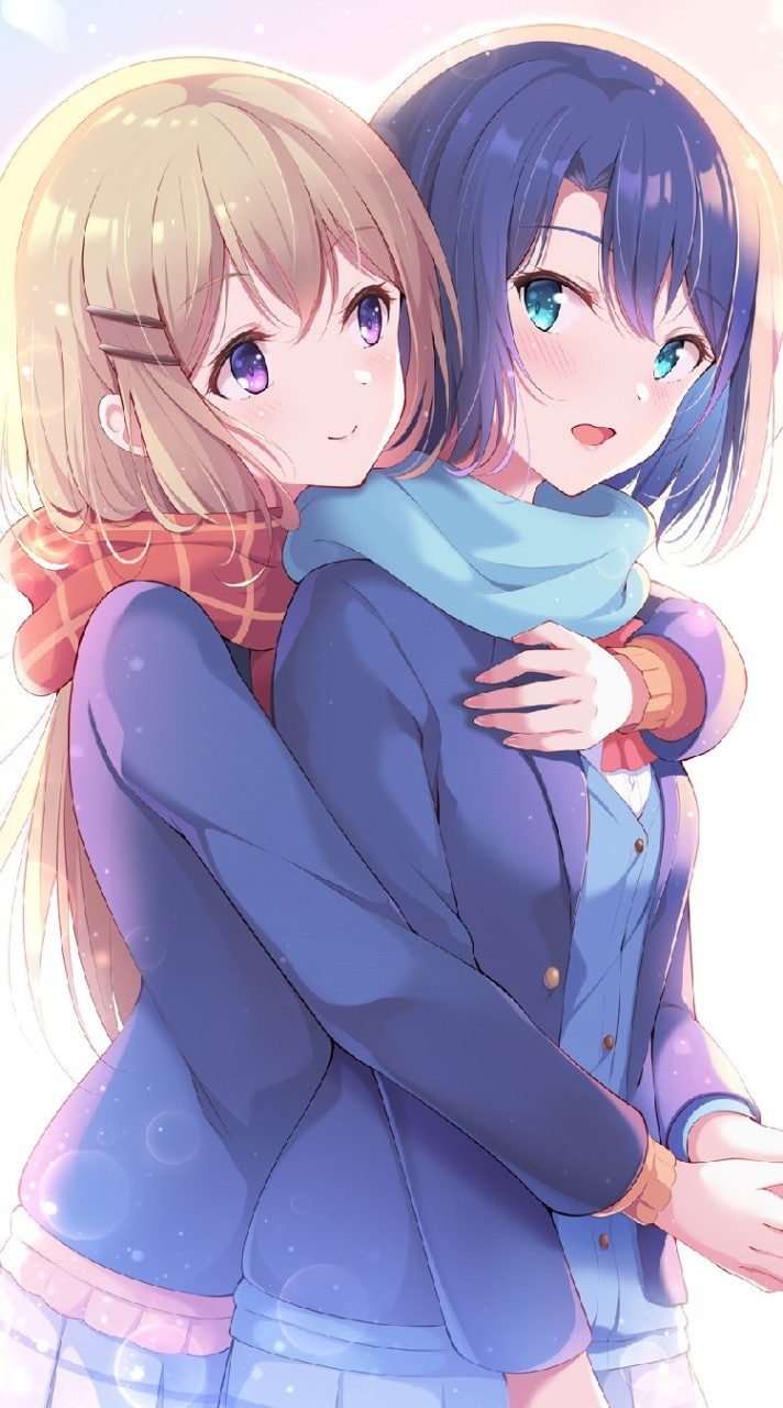 安達としまむら(桜と抱月)、百合語り合いの会