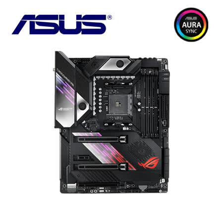 ★晶片組：AMD X570 ★處理器插槽：AM4 ★記憶體：4 x DIMM,最高可支援到128GB,DDR4 ★主機板規格:ATX ★主機板尺寸:30.5 公分 x 24.4 公分