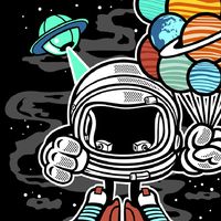 UFO To the Moon