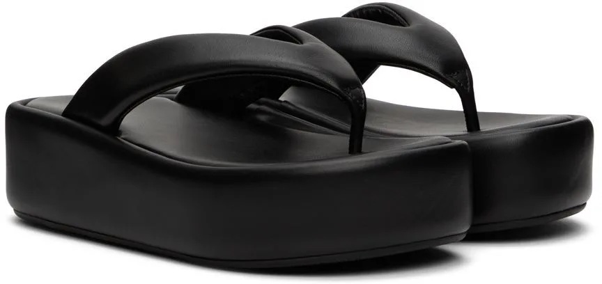 BALENCIAGA 黑色 Rise 人字拖