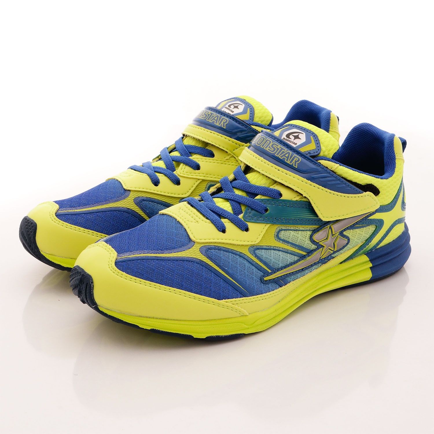 MoonStar日本月星 - 競速機能童鞋-閃電爆發速運動系列(中大童)-萊姆黃