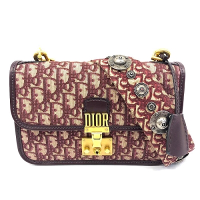 經典老花時尚款 DiorOblique緹花帆布 品牌最熱賣款式