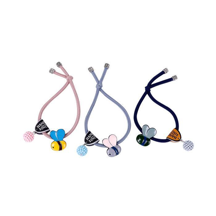 2018新款韓版可愛小蜜蜂發圈 乙入(隨機出貨，不挑款)