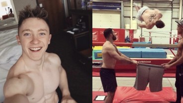 奧運體操選手跟我們不一樣，花式穿褲影片爆紅！