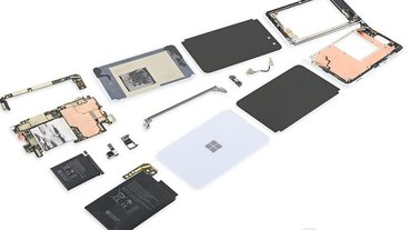 Microsoft Surface Duo 拆解報告：難以維修的工程結構