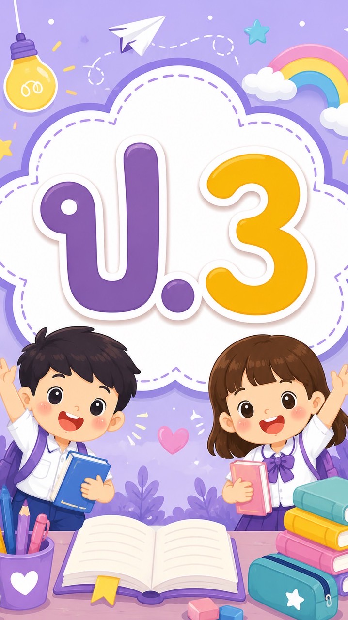 ป.3 • ปีการศึกษา 2569