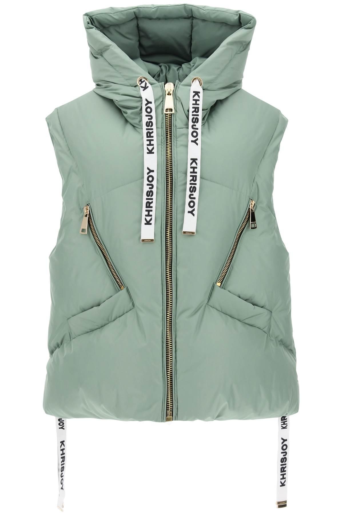 KHRISJOY 'Iconic' oversized hooded down vest