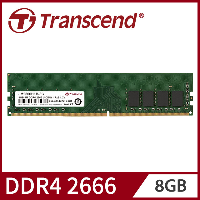 ● 桌上型專用Long-DIMM ● 規格 : DDR4-2666MHz● 容量 : 8GB● Rank : 1Rx8● DRAM : 1Gx8● 工作電壓 : 1.2V● 台灣製*購買前請先確認電腦