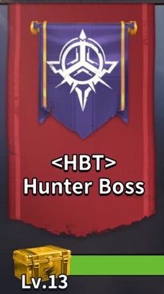 <HBT>Hunter Boss