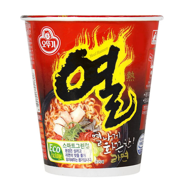 韓國【不倒翁 OTTOGI】辛辣拉麵 (62g/杯)*45杯