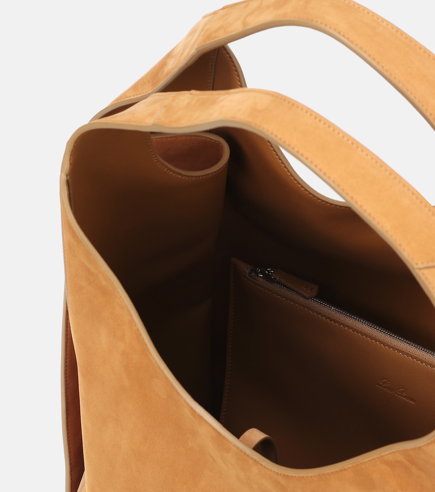 Loro Piana Suede shoulder bag