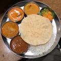 バラエティランチ - 実際訪問したユーザーが直接撮影して投稿した八重洲インド料理ERICK SOUTH 八重洲店の写真のメニュー情報