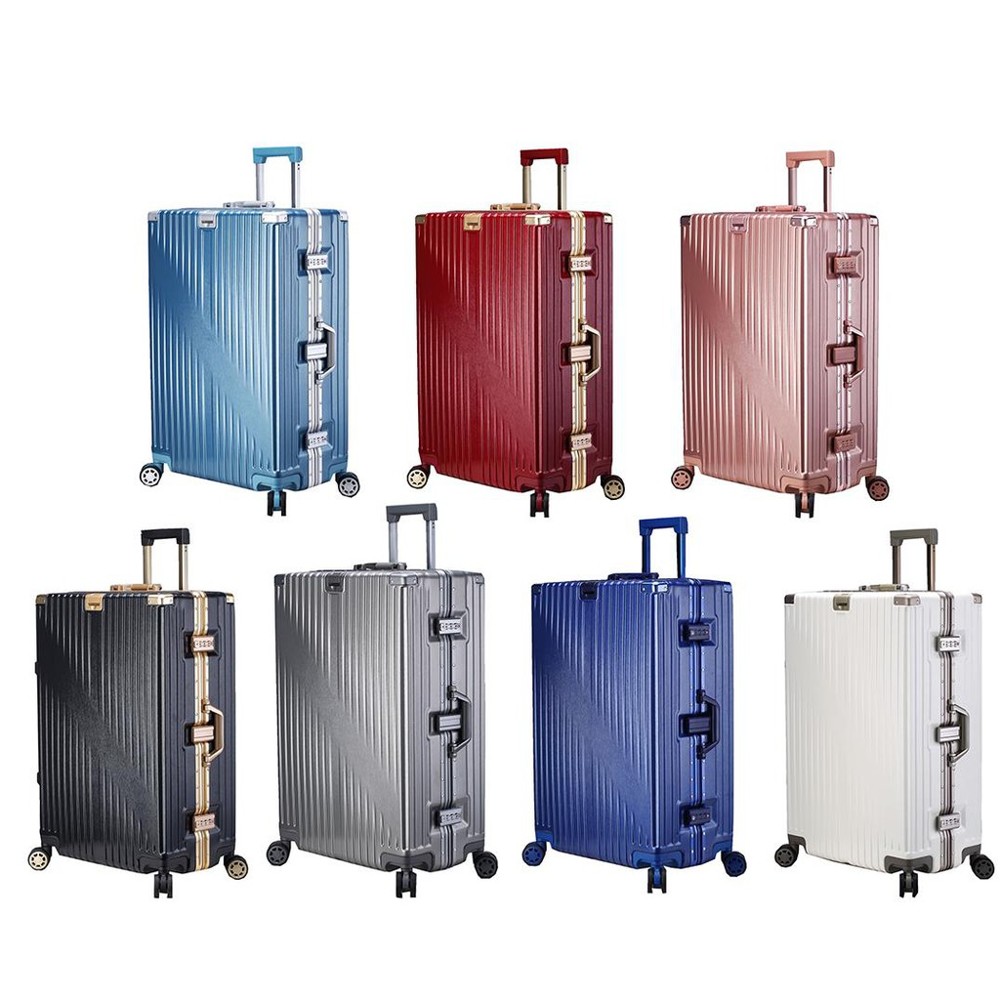 品牌 : trolle 進口專櫃 型號 : #1388 顏色 : 鋼鐵黑 . 紳士銀 . 氣質藍 . 冰鑽藍 . 艷麗紅 . 清純白 . 玫瑰金 材質 : 進口超輕量髮絲紋抗刮拜耳pc+abs材質 尺