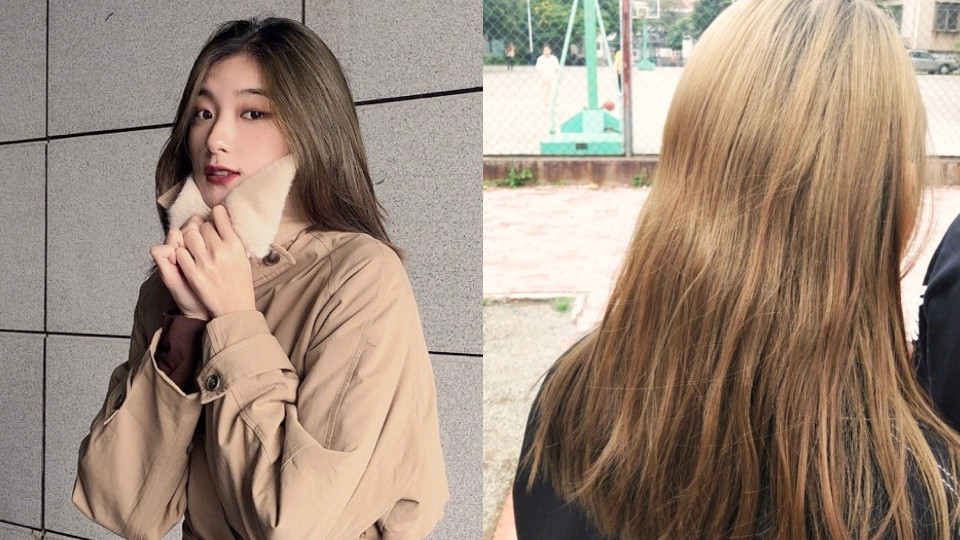 特殊髮色1：霧藍色霧灰色亞麻金