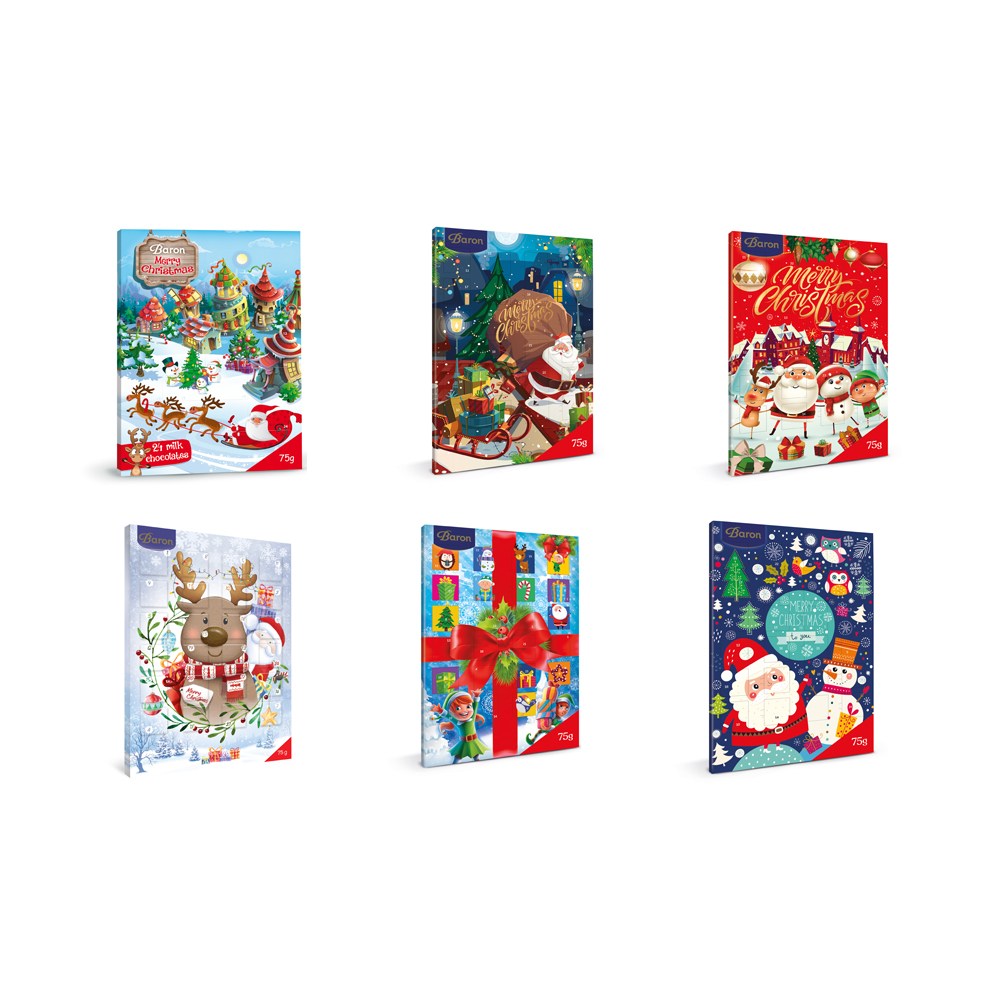 Baron聖誕倒數月曆巧克力