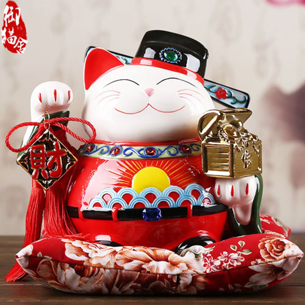 【WR16112509】 可愛納福招財貓存錢筒2 新年最佳賀禮 工商送禮