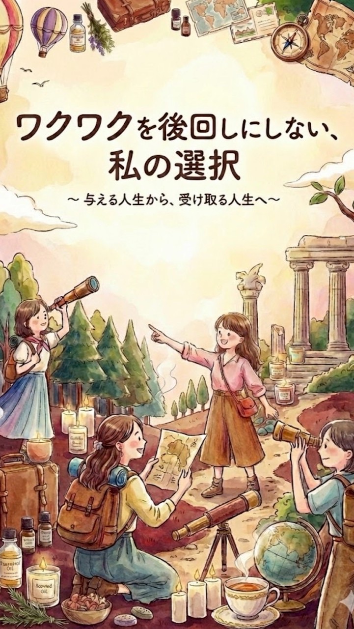 ワクワクを後回しにしない、私の選択