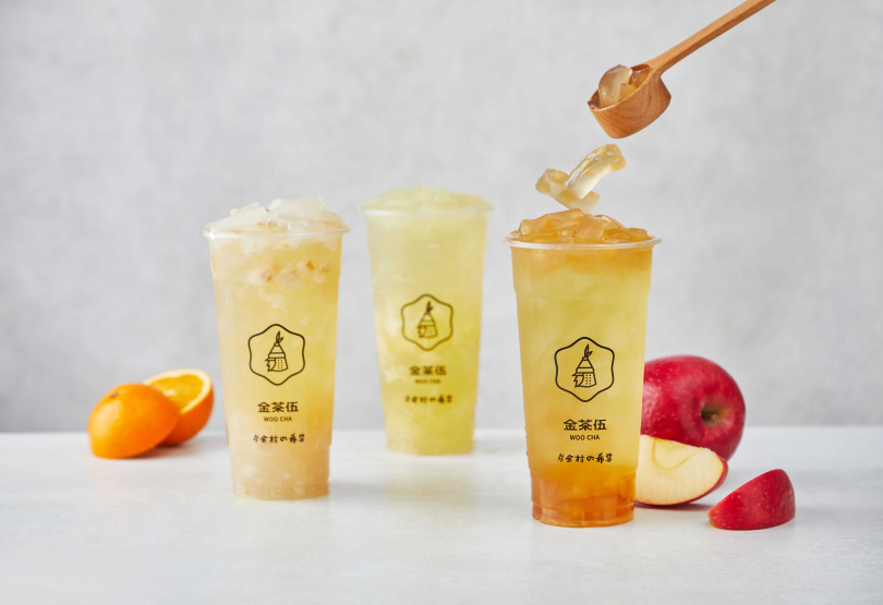 台南水果Q粿手搖飲創始店「金茶伍」！推出秋季限定蘋果Q粿果粒茶 | LINE購物
